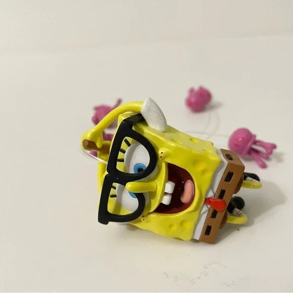 2006 Heirloom Carlton Spongebob Squarepants Jellyfish Christmas Ornament - Picture 10 of 12